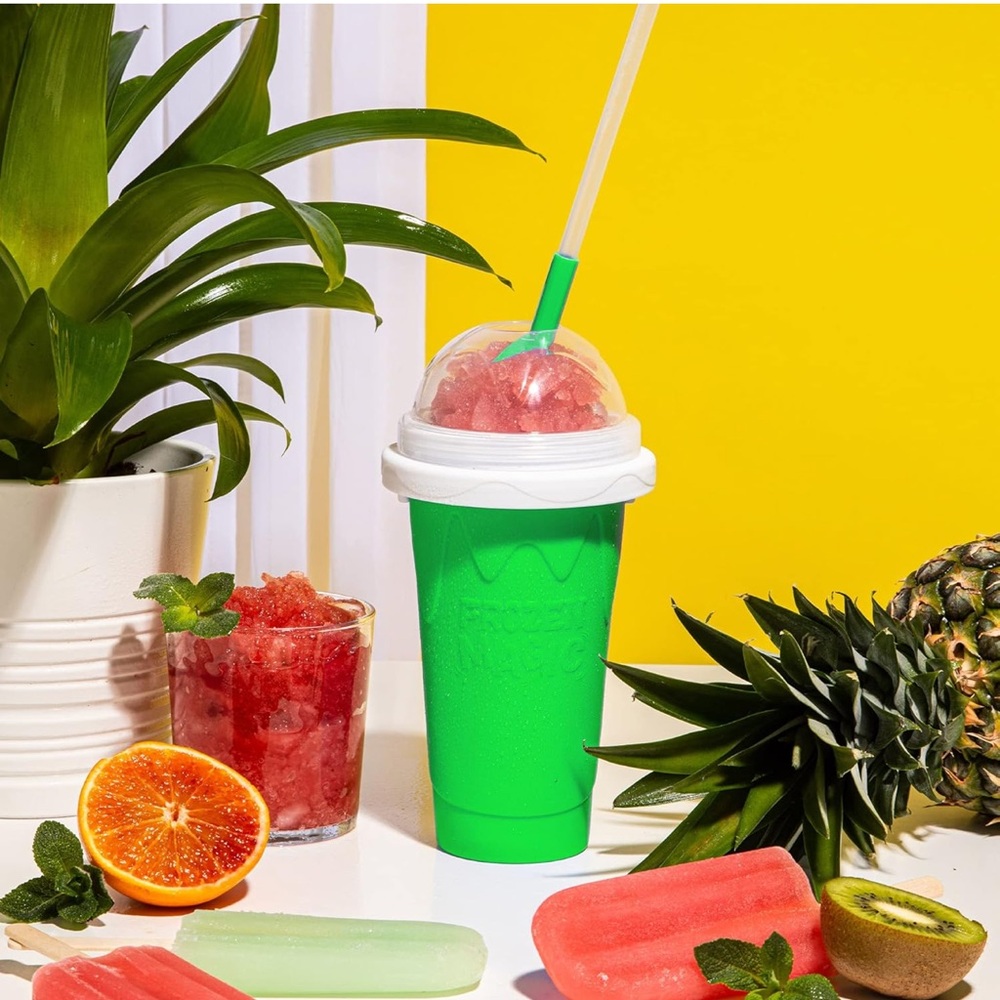 Slushy Maker Cup Slushie Cup Maker Milk Cola Juice Squeeze Magic Quick Freeze - Picture 8 of 8